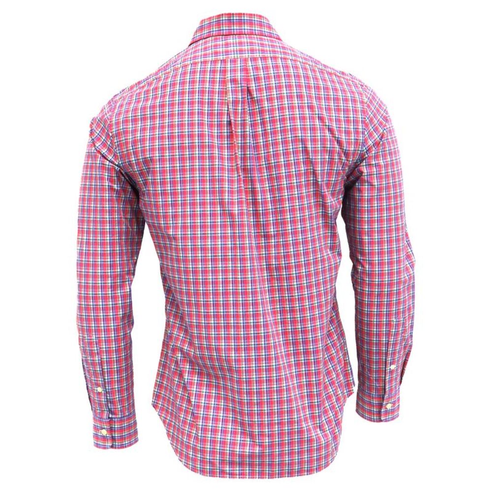 Ralph Lauren Plaid Long Sleeve Shirt in Multicolor Cotton - Picture 4 of 6